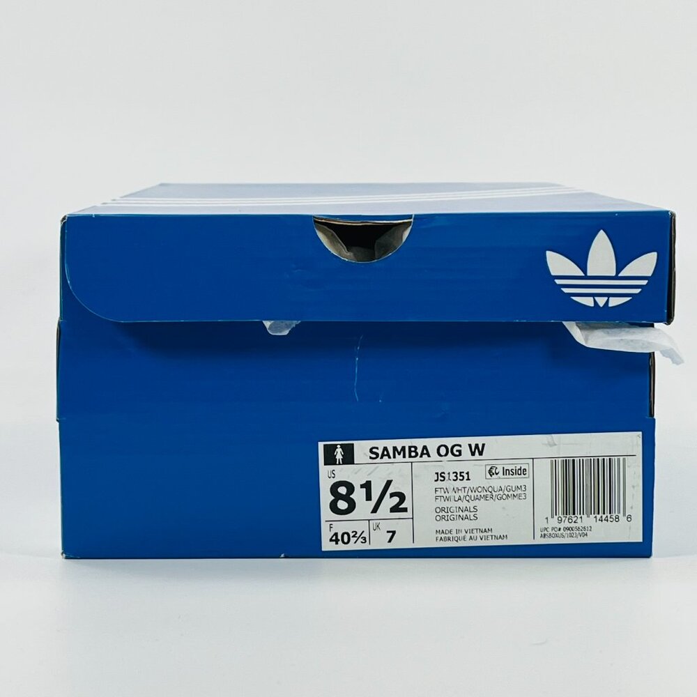 Adidas Women's Samba OG 'White Wonder Quartz Gum' JS1351 Multi Size - Picture 13 of 15
